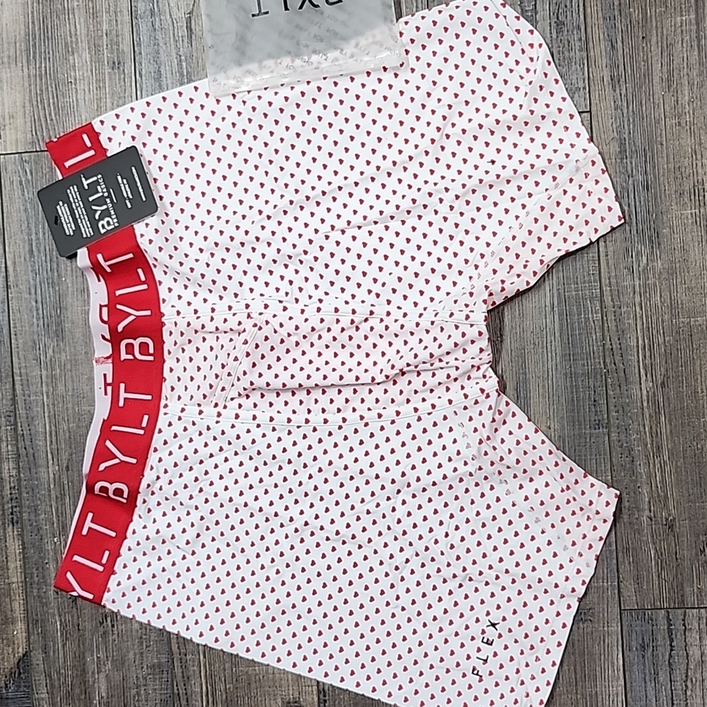 BYLT Premium Basics Heart Print Boxers - Picture 2 of 2